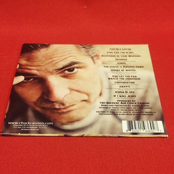 Chuck Cannon Symphony of Scars CD 2012 Signed - Picture 4 of 8